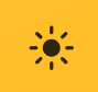 The Sunnies mark: a black sun on gold