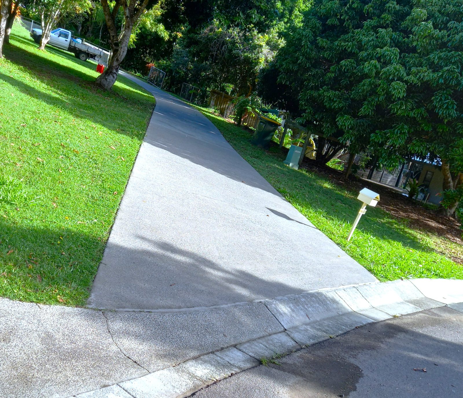 Driveway 1, after