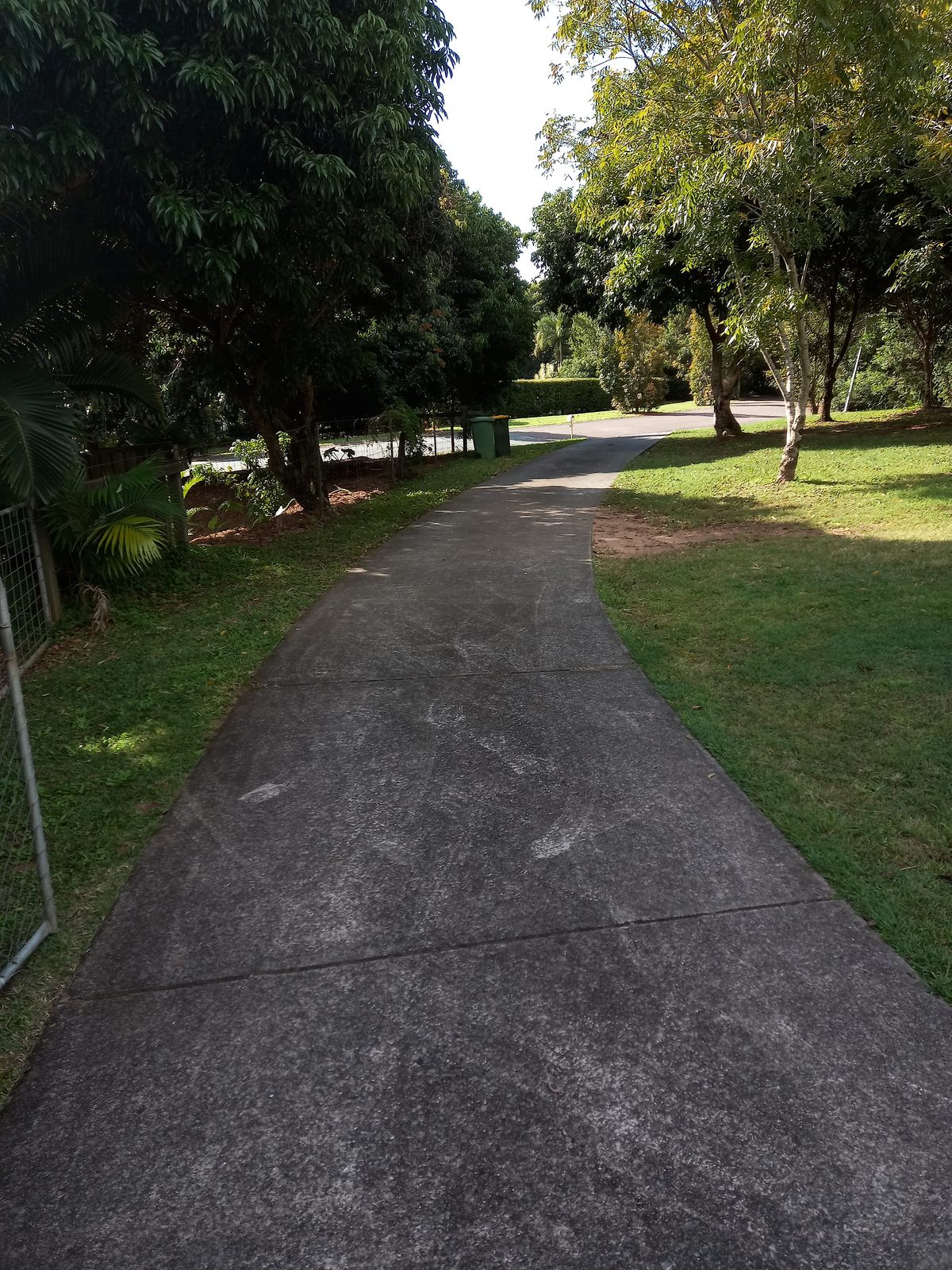 Driveway 2, before