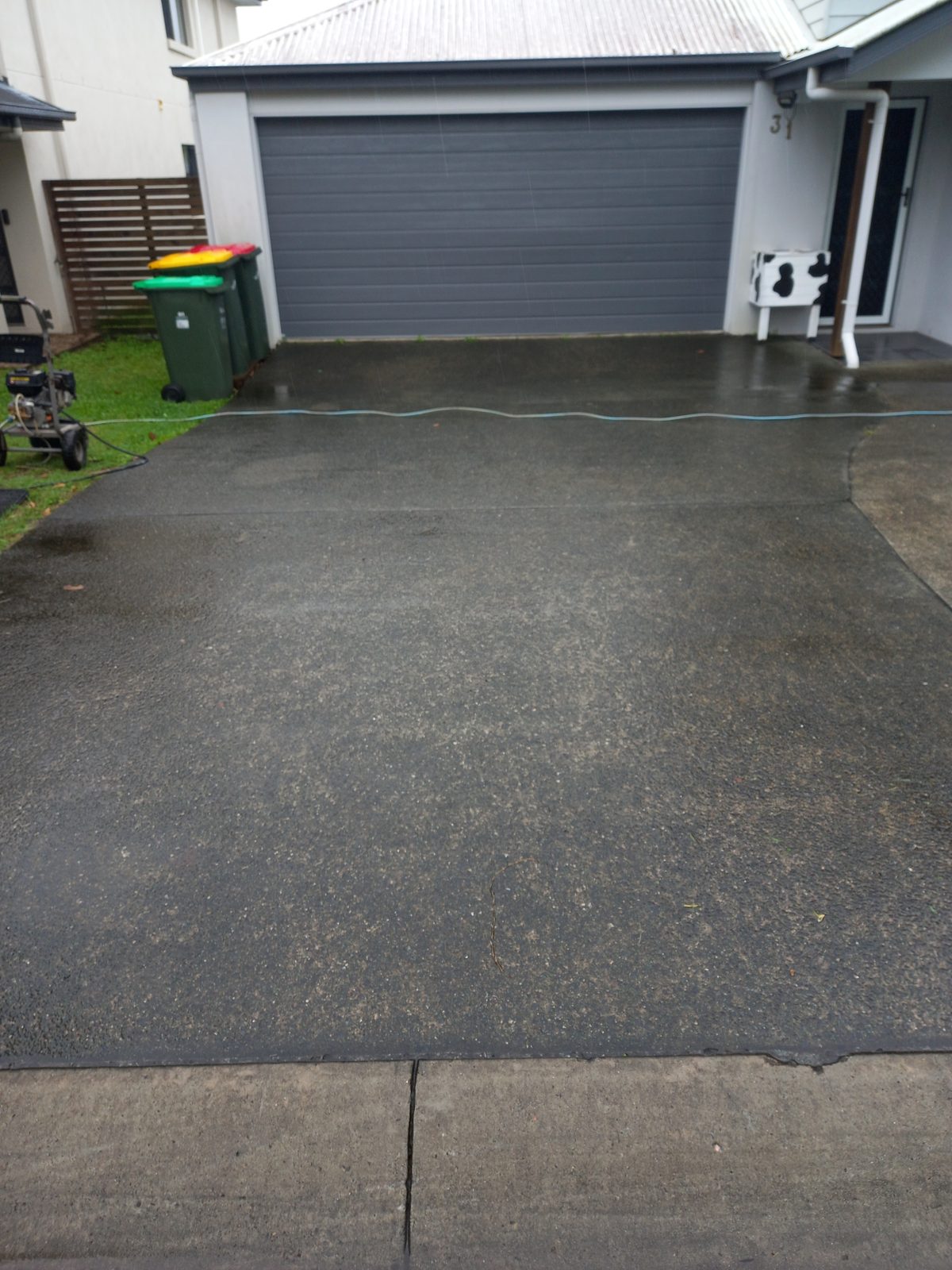 Driveway 5, before