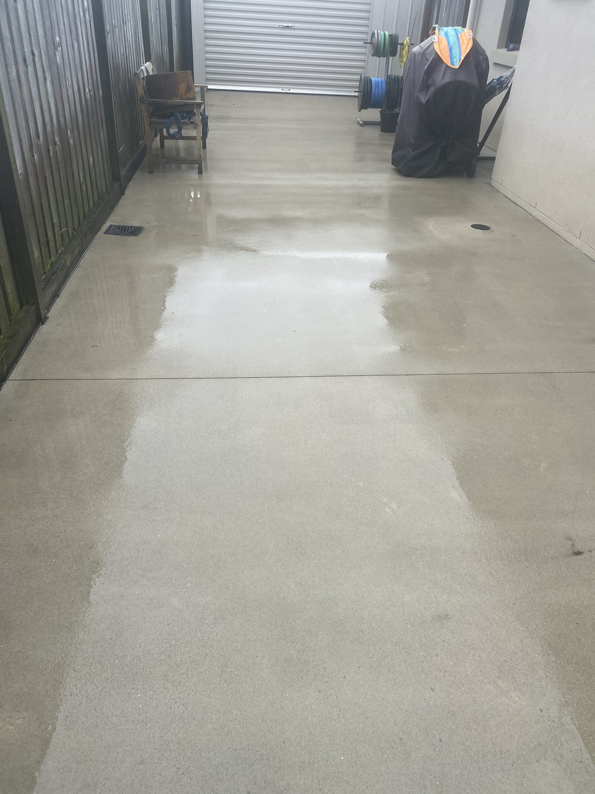 Driveway 6, after
