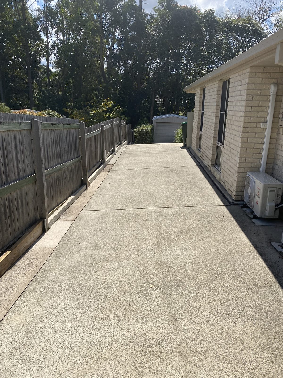 Driveway 7, after