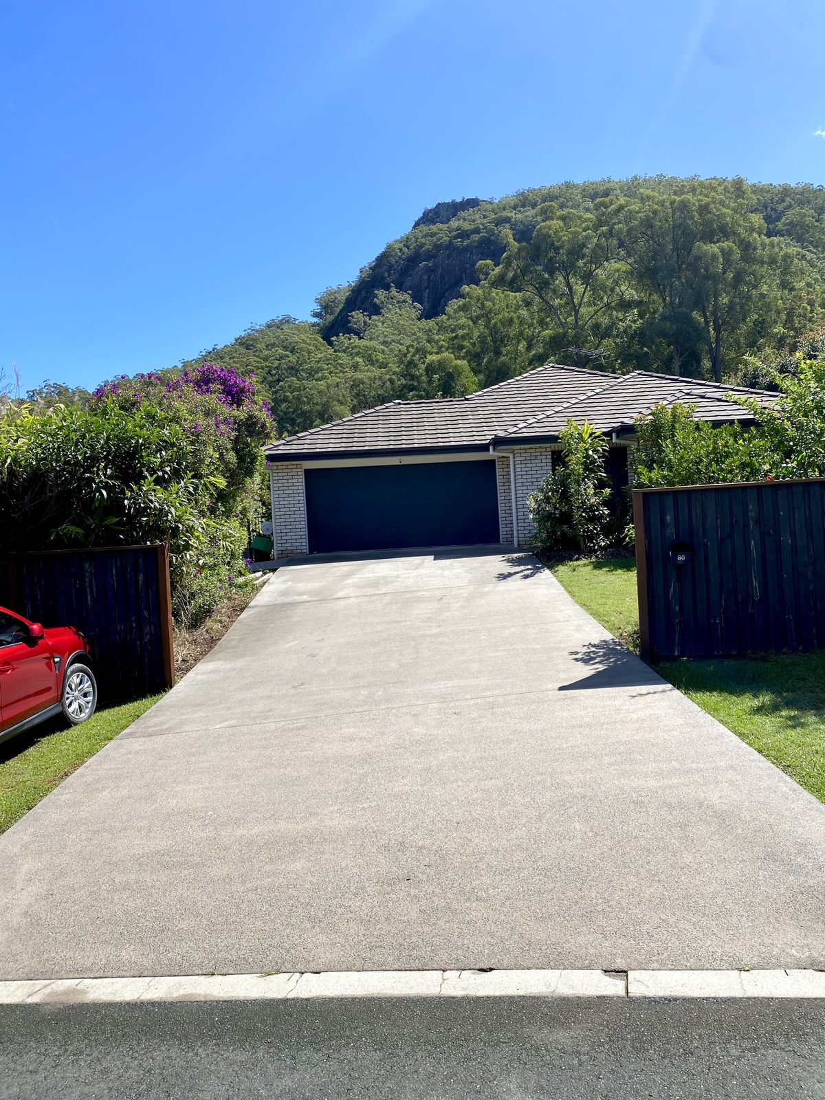 Driveway 8, after