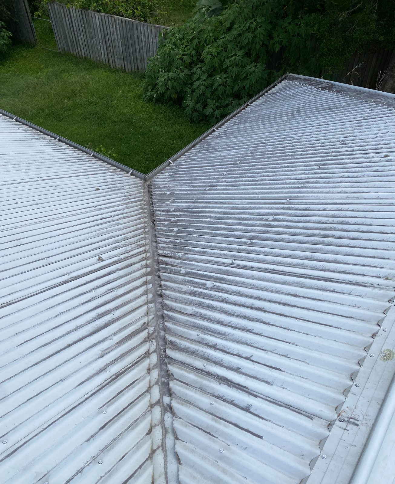Roof 6, before
