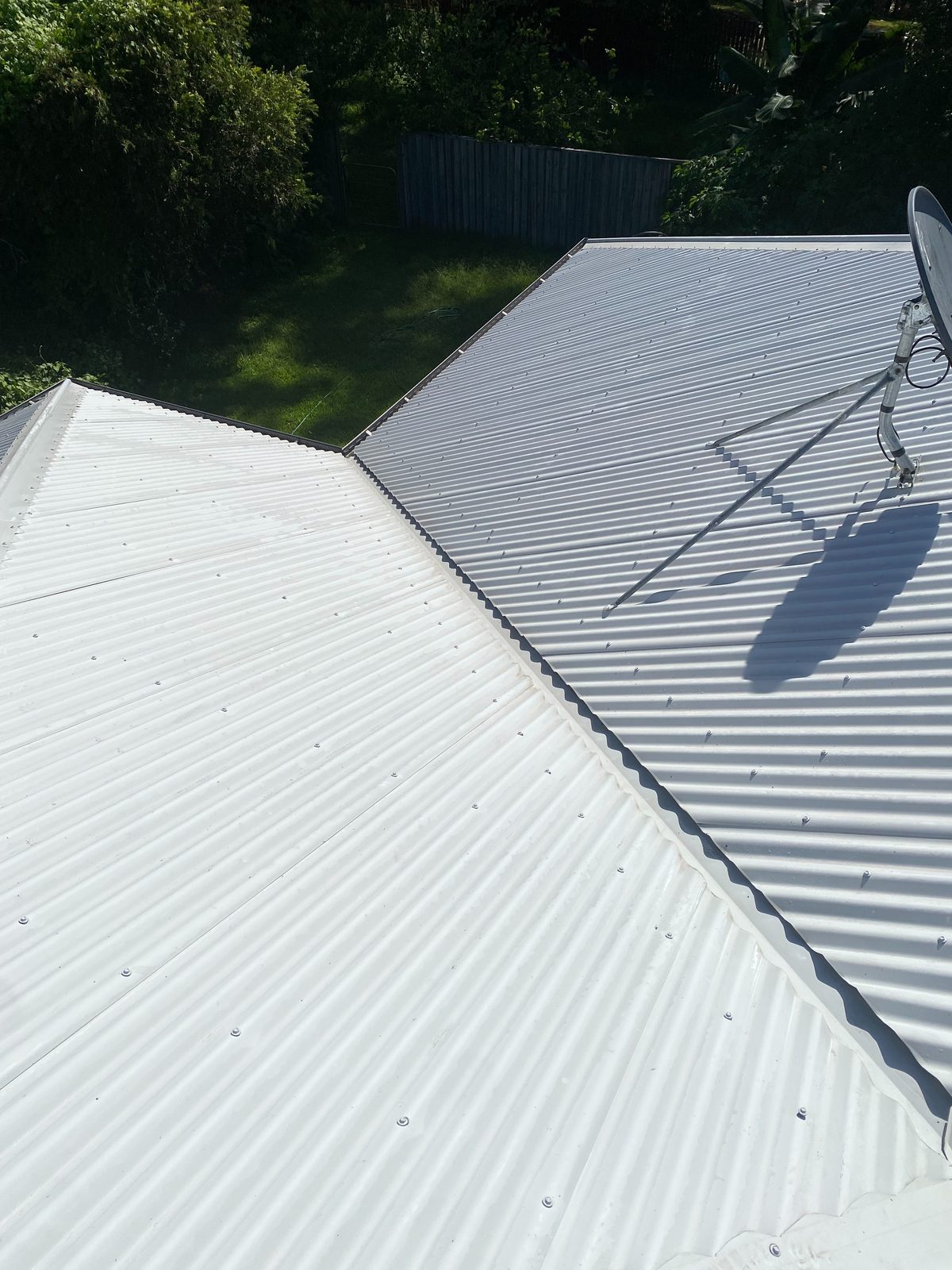 Roof 7, after