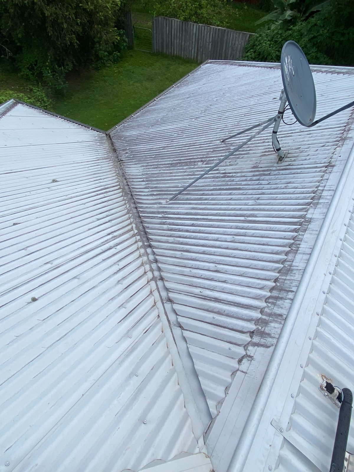 Roof 7, before